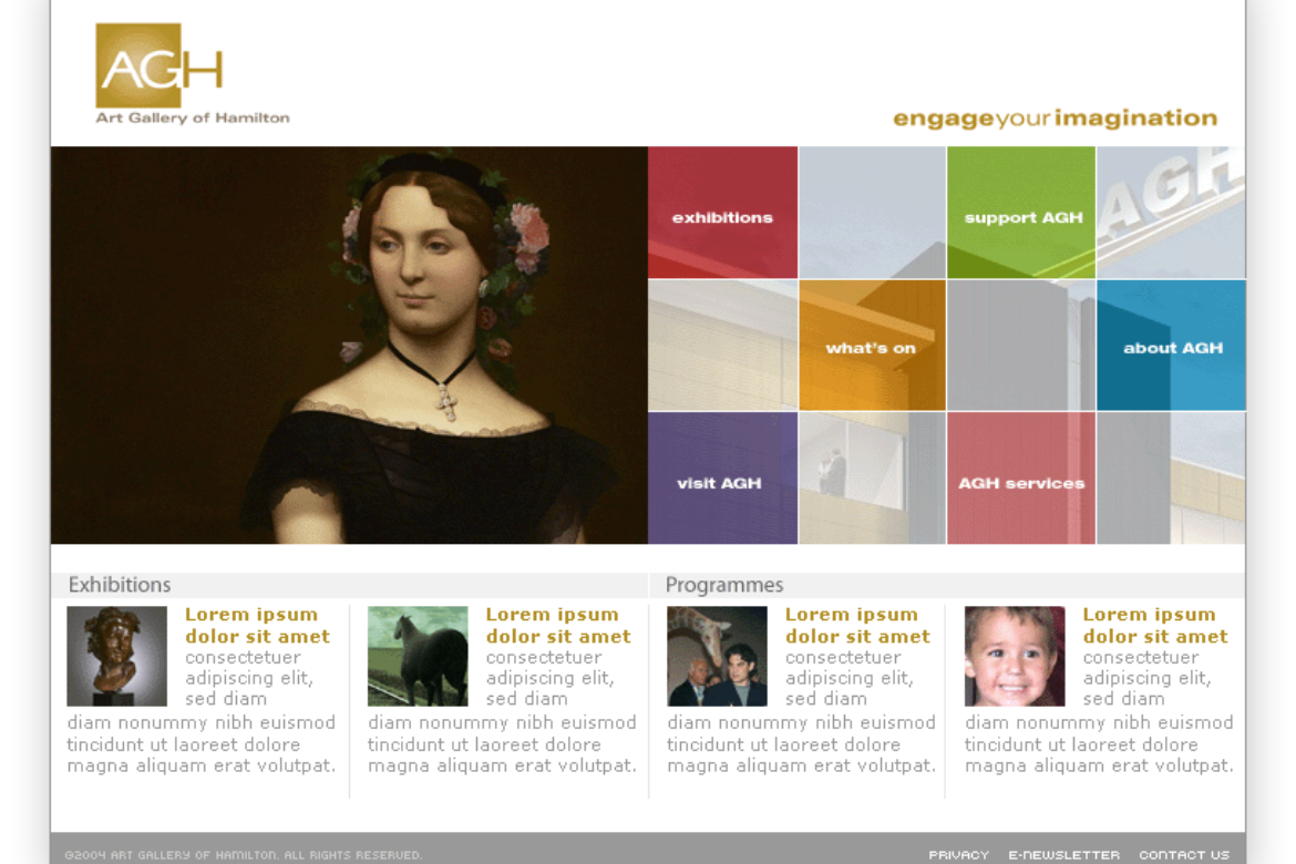Art Gallery of Hamilton: Website Redesign and SEO