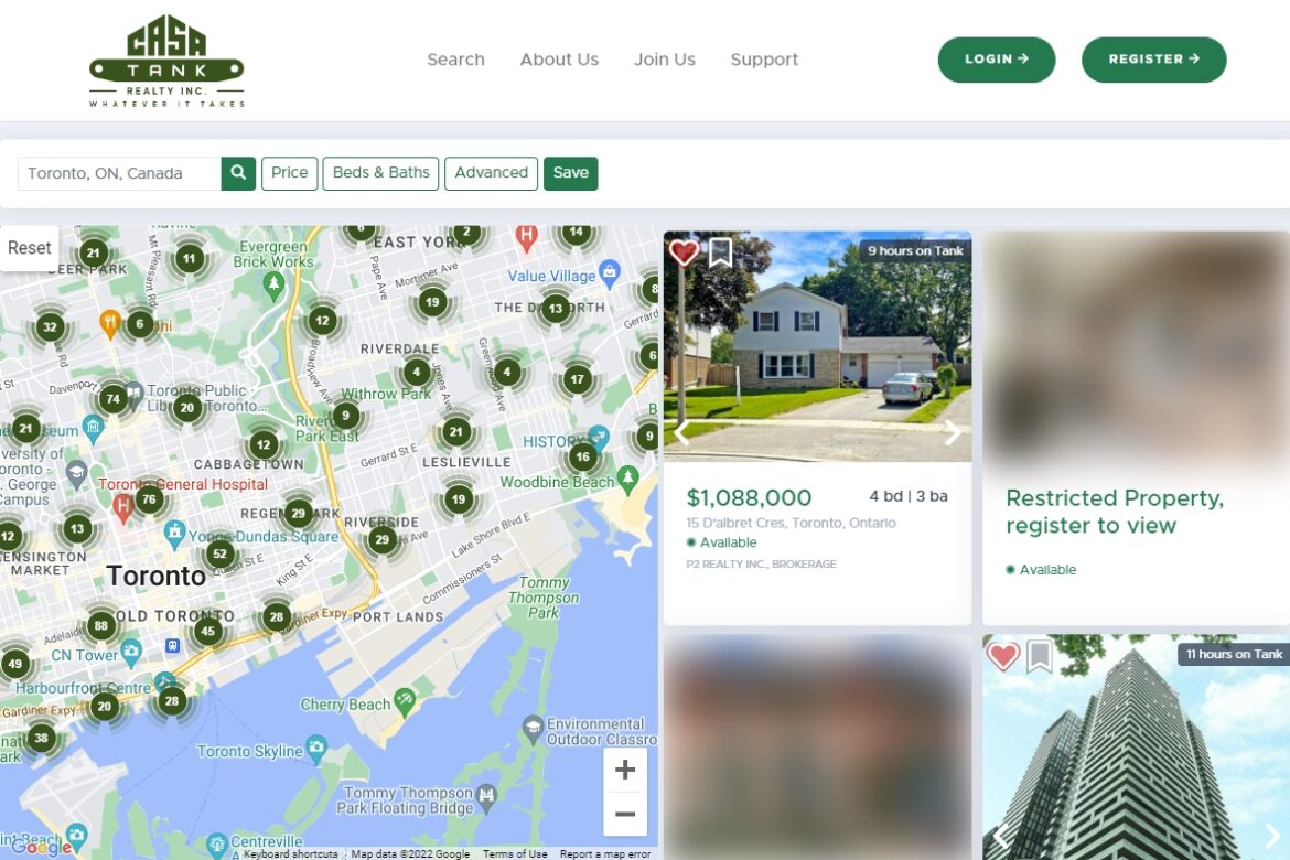 Casatank: Online Real Estate Agent Portal