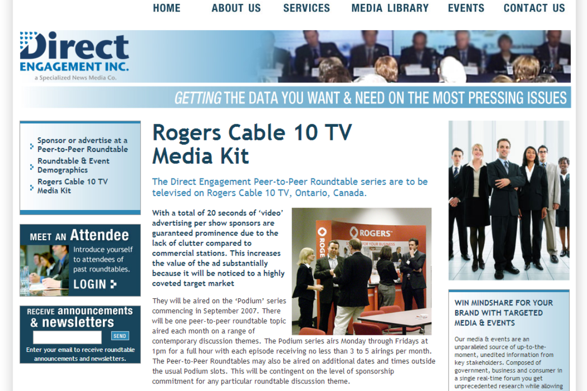 Direct Engagement: Social Media Portal