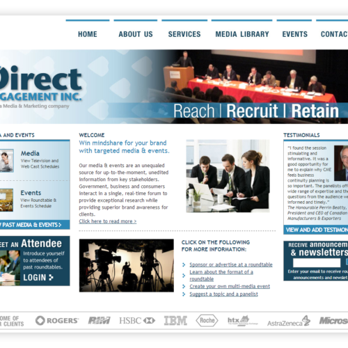 Direct Engagement: Social Media Portal