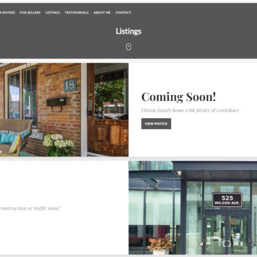 Monika Merinat Realty: WordPress Development