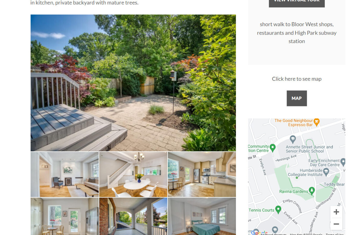 Monika Merinat Realty: WordPress Development